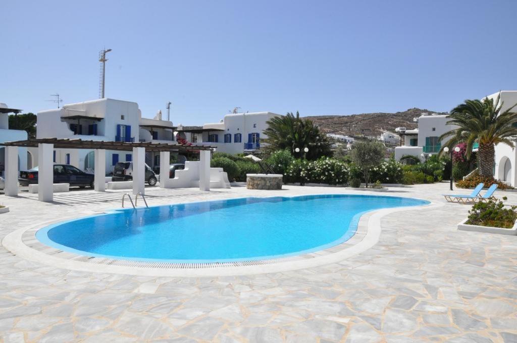 Ornos Mykonos 2 Bedroom House With Swimming Pool Luaran gambar